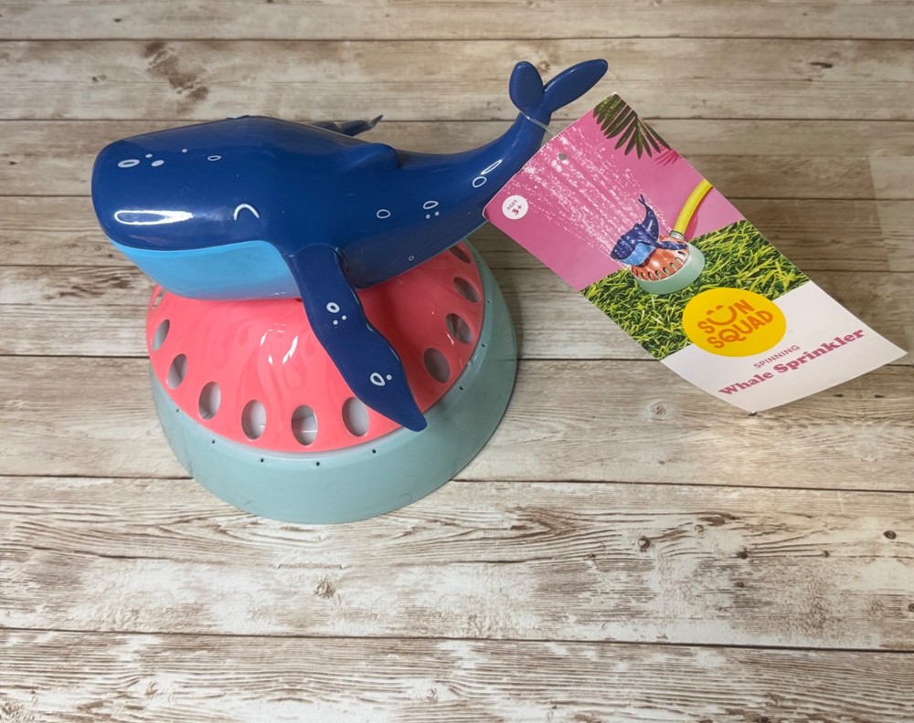 Sun Squad™ Kids' Whale Water Sprinkler Summer Time Fun