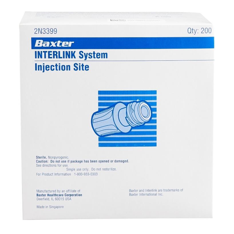 *800-Pieces* Baxter Interlink System Sterile 2N3379