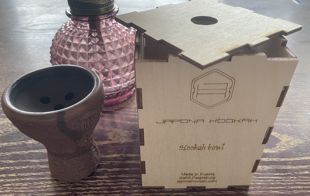 Custom Mini Mya Hookah With Japona Clay Bowl And Tip