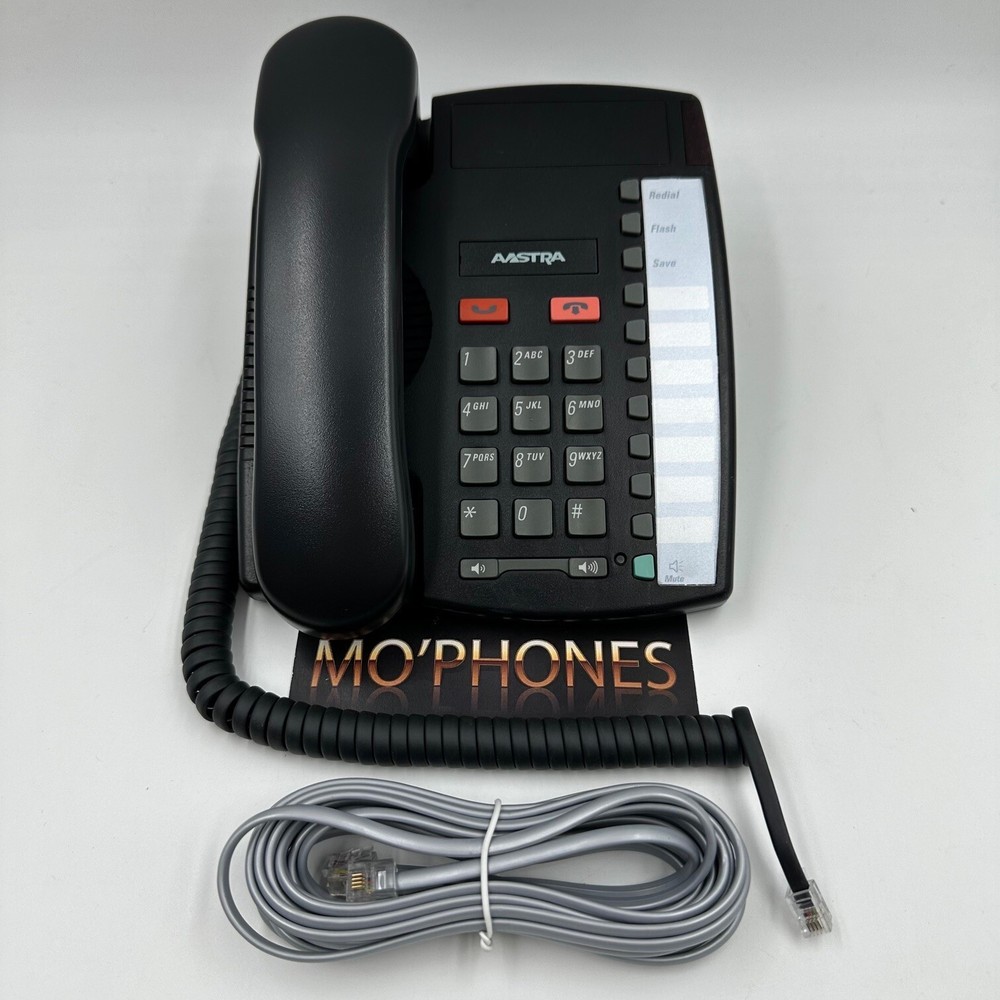 Aastra M9110 Analog Phone - Charcoal
