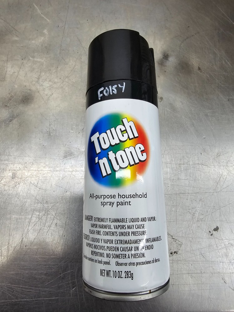 Touch' n tone 55276830 Spray Paint, Gloss Black F0154