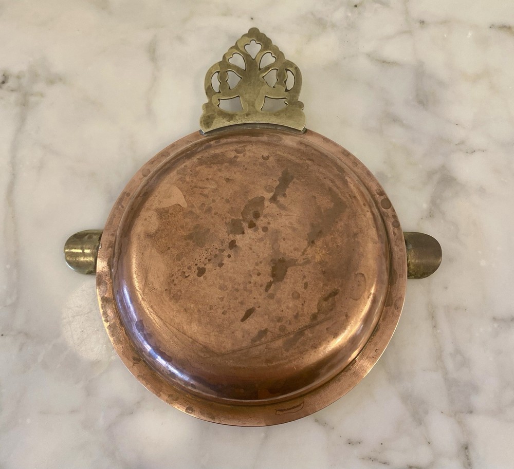 Vintage COPPER & BRASS Ashtray POORINGER STYLE