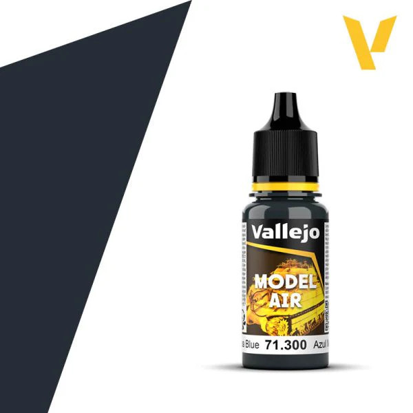 Vallejo Model Air 71.300 Glossy Sea Blue 18ml