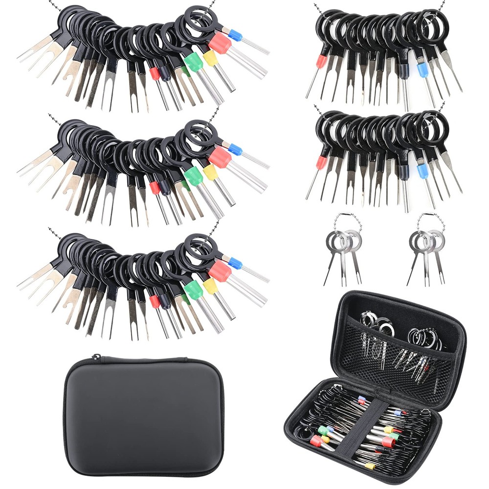 Terminal Removal Tool Kit, 82 Pcs Extractor Set, Depinning...