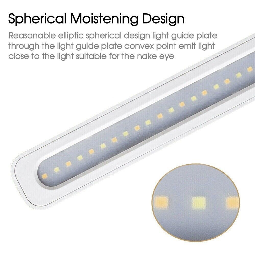 LED Desk Lamp Touch Sensor Reading Foldable Table Lamp Eye Caring Reading Light