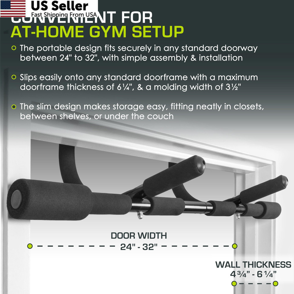 ProsourceFit Multi-Grip Lite Pull 21"L x 8"W x 3.7"H, Multi Grip Light