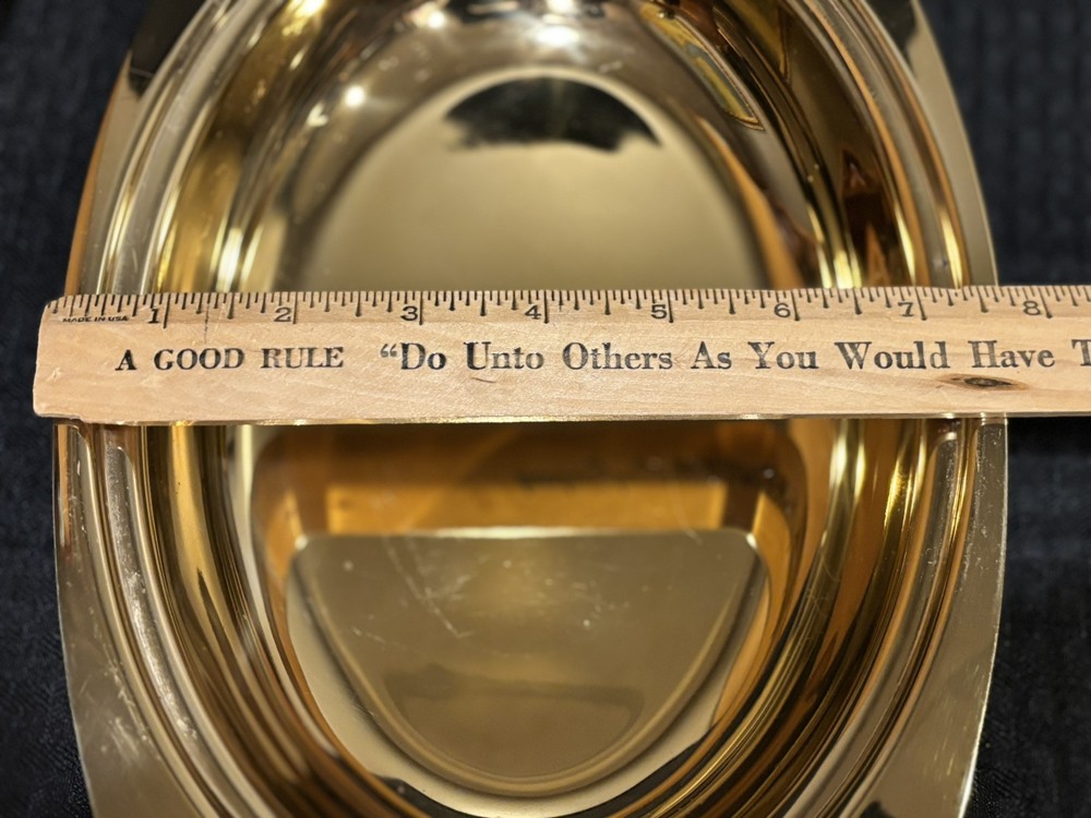 Dirilyte Golden two trays and creamer