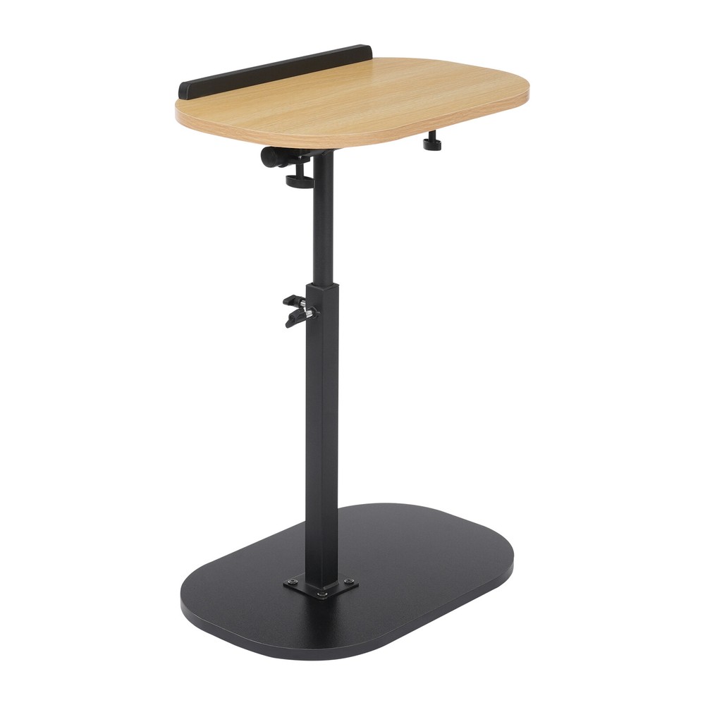 C-shaped Side Table Small Coffee Table Height Adjustable Bed Sofa Side Table