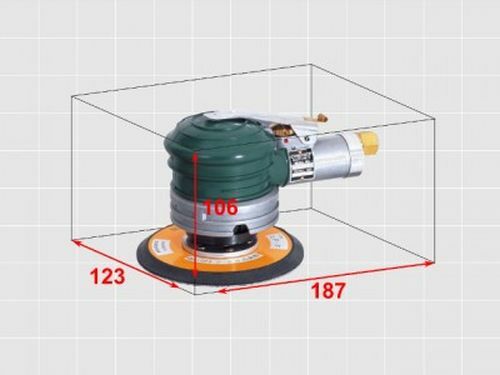 COMPACT TOOLS 915A4 double action Sander Non-suction dust type Velcro pad Japan