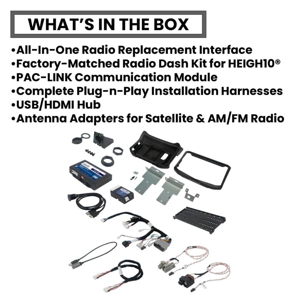 Stinger UN1810 Digital Multimedia Receiver + SRKJK11H Installation Kit