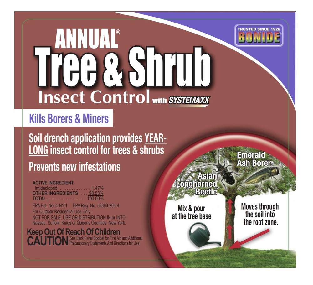 Bonide # 609 32 Oz. Systemic Annual Tree & Shrub Insect Control Concentrate
