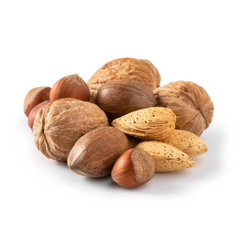 Nuts U.s. – Mixed Nuts In Shell (Almonds, Walnuts, Hazelnuts, Pecans)