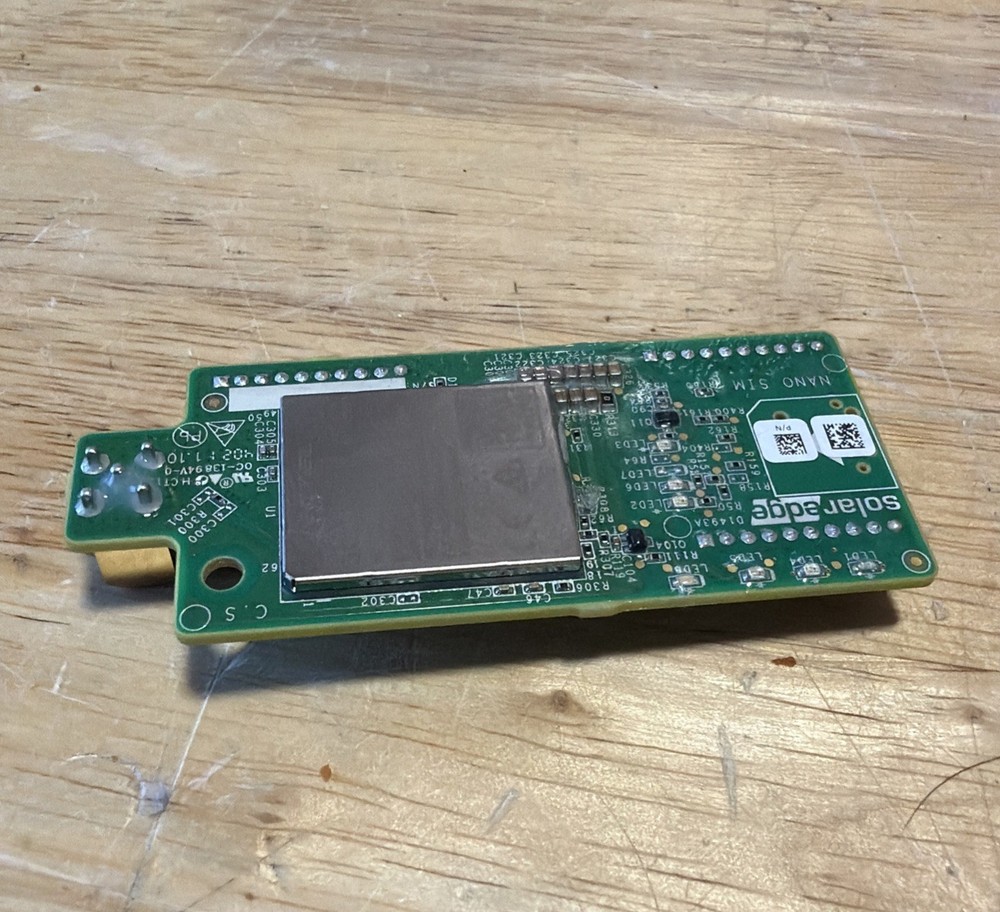 SolarEdge Cellular Plug-in Board QUECTEL Bg96 D1493A / Bg96 Communication Board
