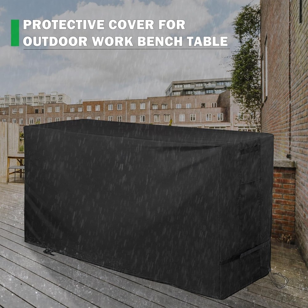 Work Bench Table Cover, Protective Table Cover Rectangular-49"L x 25"D x 26.8"H