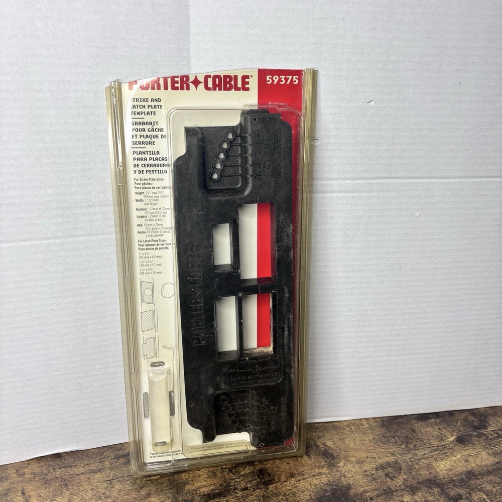 Porter Cable Strike And Latch Plate Template New