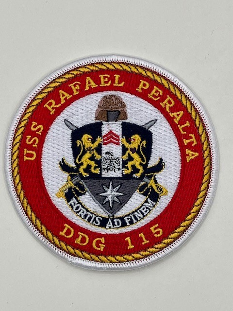 Patch of USS RAFAEL PERALTA (DDG 115)