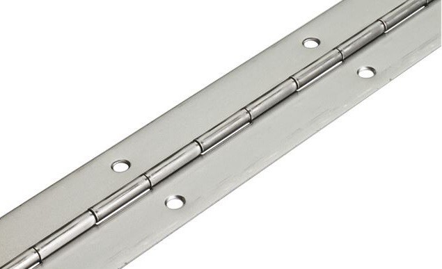 Shed Continuous Hinge 72" x 2" Piano Hinge Sheds Doors Barn Doors