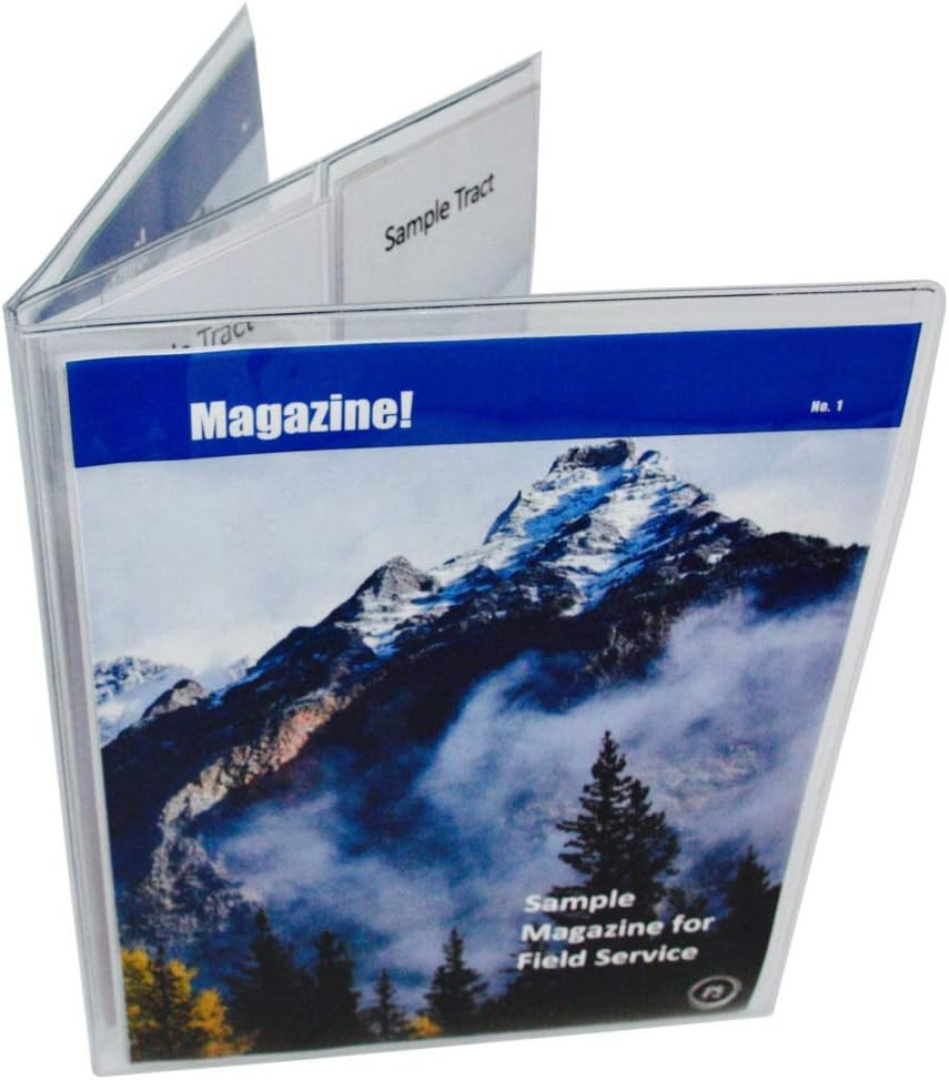 Vinyl Magazine and Tract Organizer