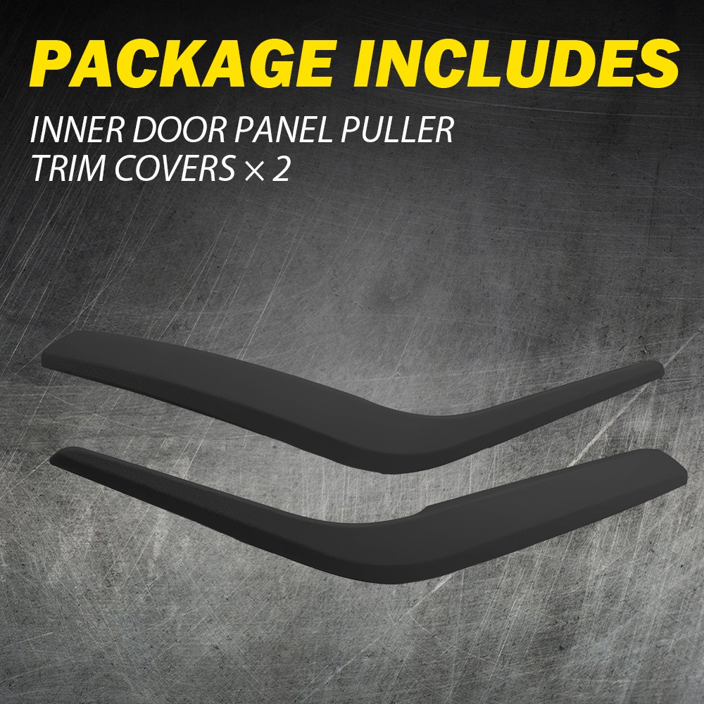 2X Passenger Driver Side Inner Handle Door Pull Panel Trim Fit 09-15 BMW X1 E84