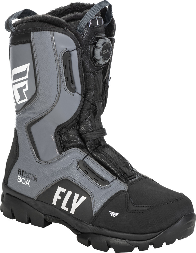 Fly Racing 361-96609 Marker BOA Boots Black/Grey 9
