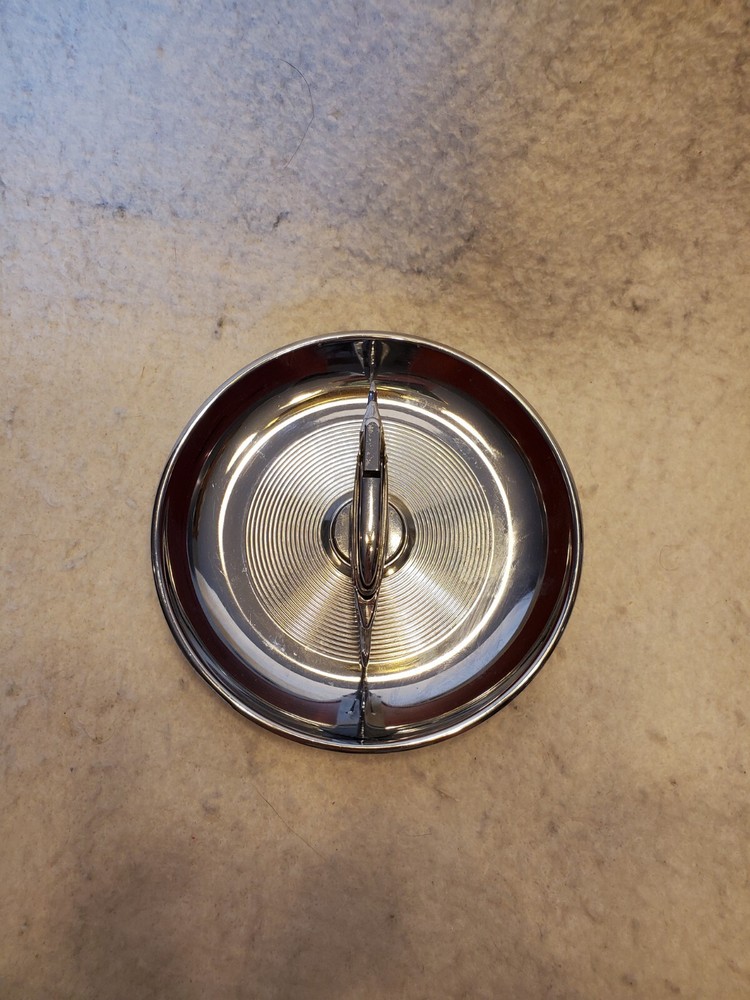 Vintage Ronson Tempo Table Lighter Chrome Plated