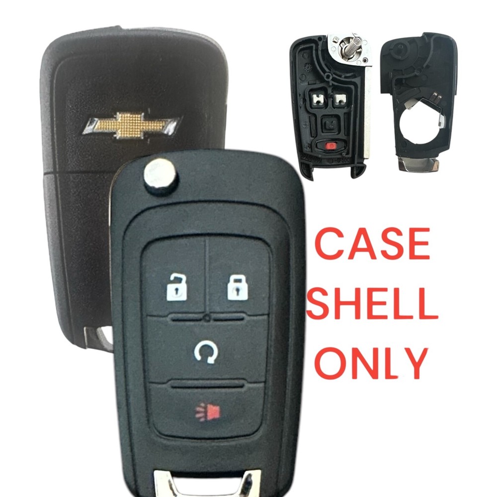 1x New Replacement Remote Key Fob Case For Chevy GMC - Shell Case Only