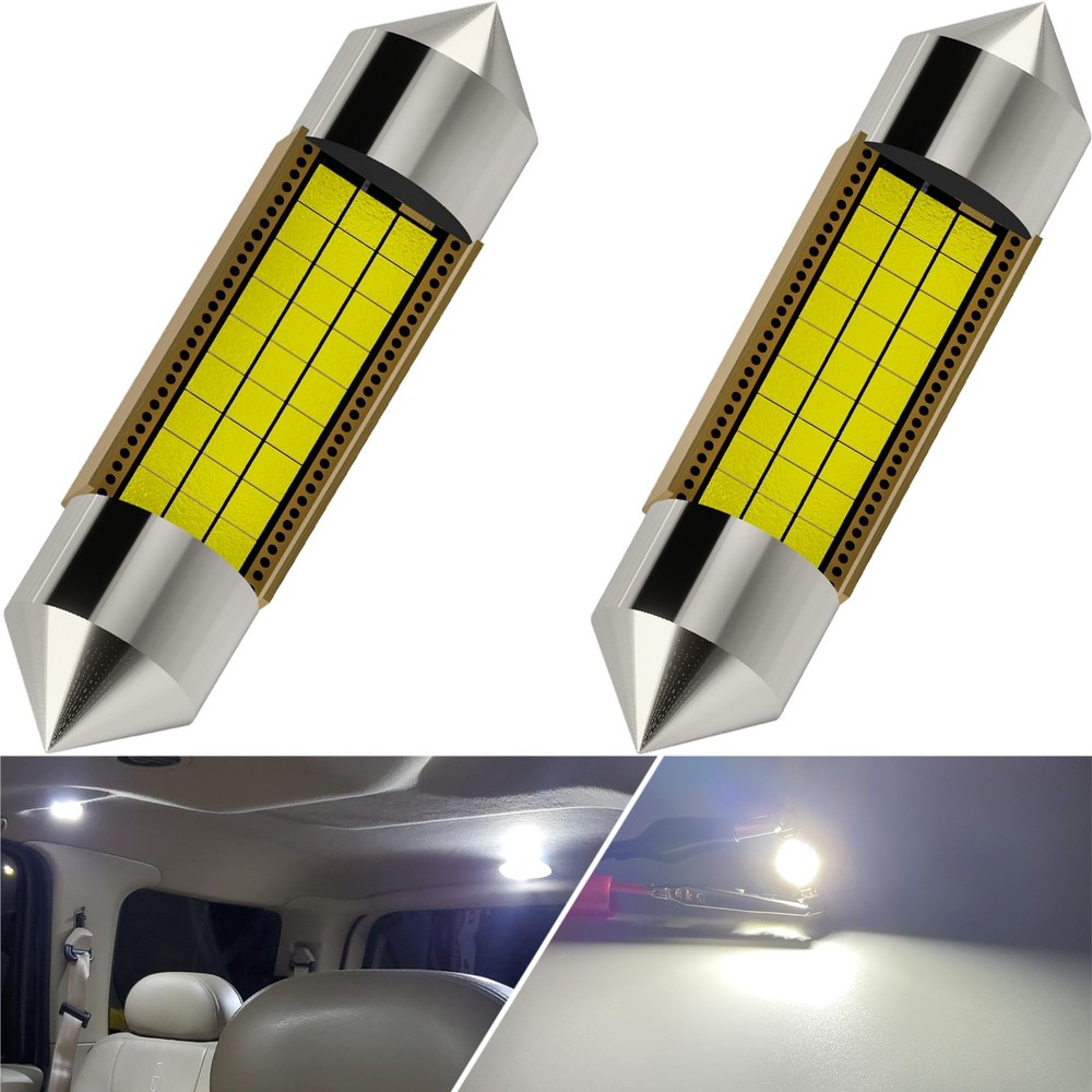 Gorromp White LED Dome Map Light Bulbs for Ford F150 Lighting