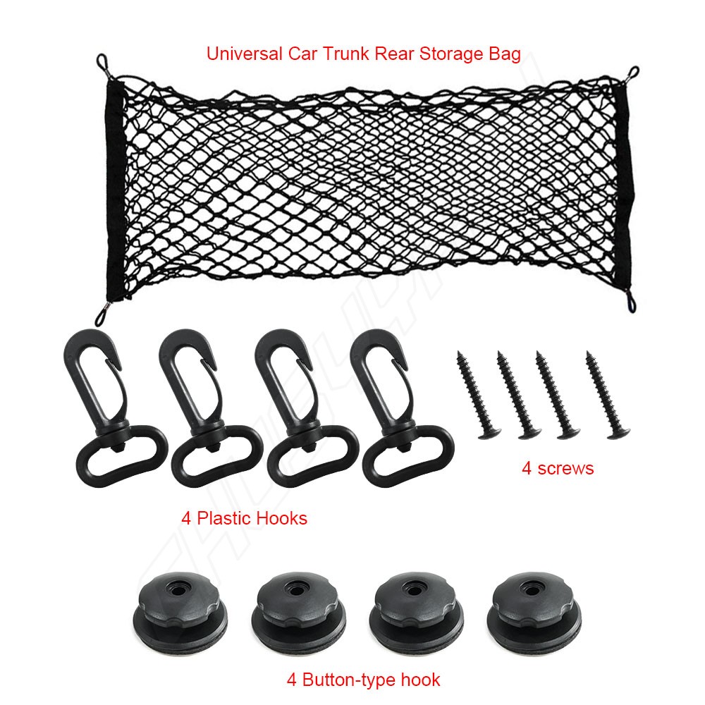 Rear Trunk Envelope Vertical Style Mesh Cargo Net for MAZDA 3 2010-2013