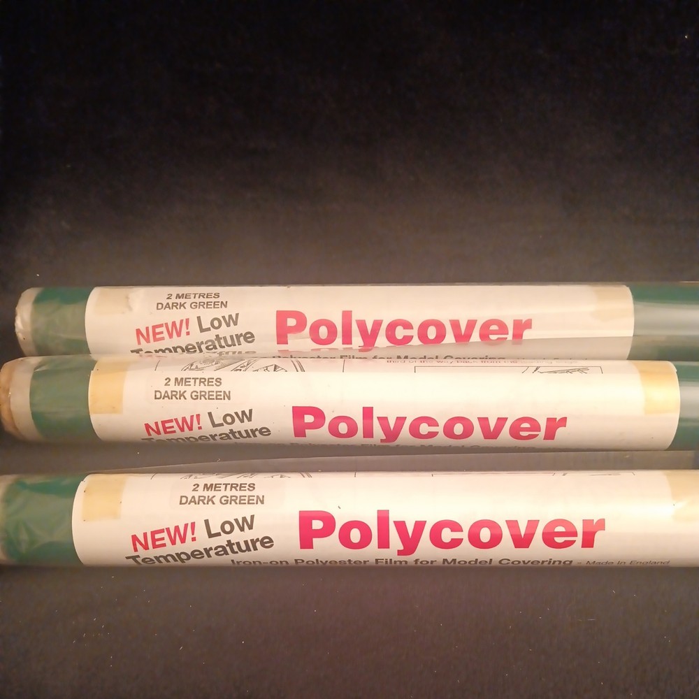 POLYCOVER Polyester Model Covering Three 2-Meter Rolls