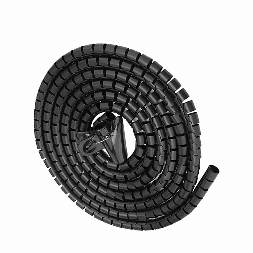 Flexible Spiral Cable Organizer Wire Wrap For Home Office Excellent☚