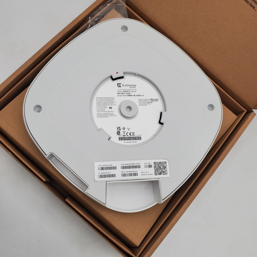 Extreme Networks AP5010 AP5010-WW Wireless Access Point