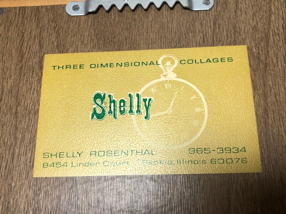 Framed time piece collages