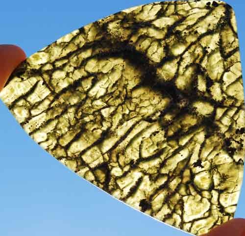 Olivine Slab #10