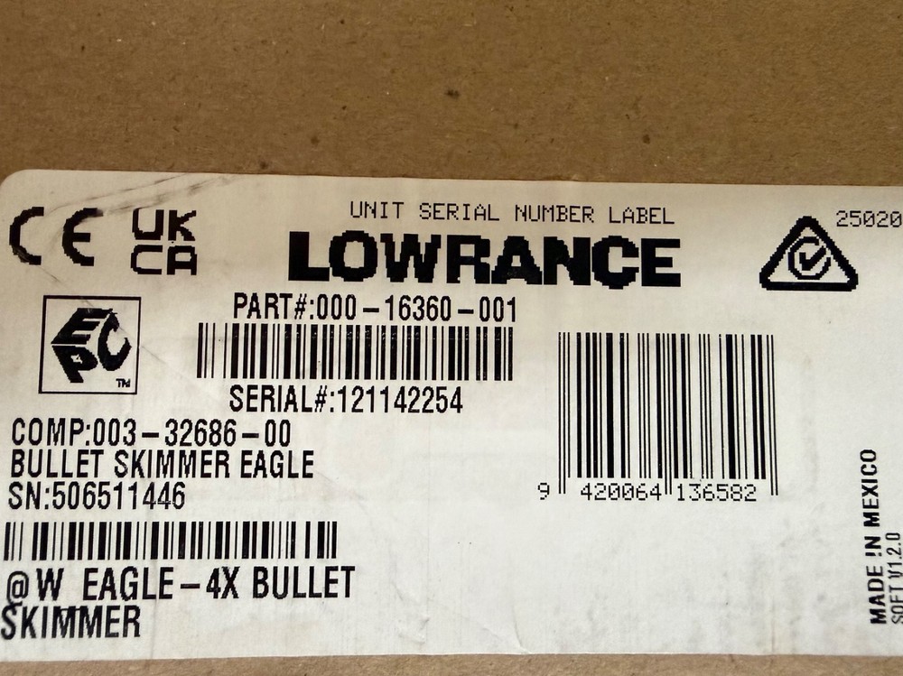 LOWRANCE Eagle 4X Sonar Fishfinder