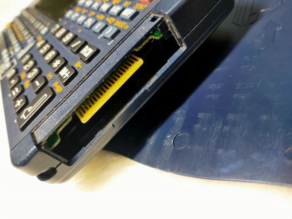 SHARP PC-G850V Pocket Computer C RUN MODE display Genuine Tested Duty Free