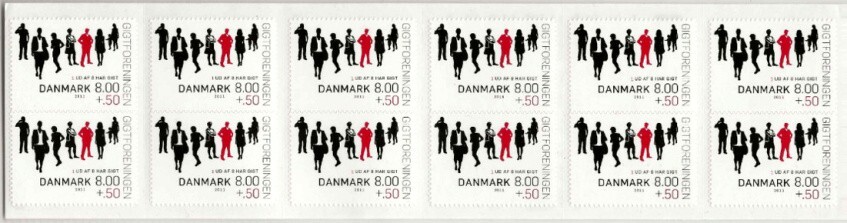 Denmark 2011 Medical, Rheumatism Association 2nd Issue Booklet UNM /MNH