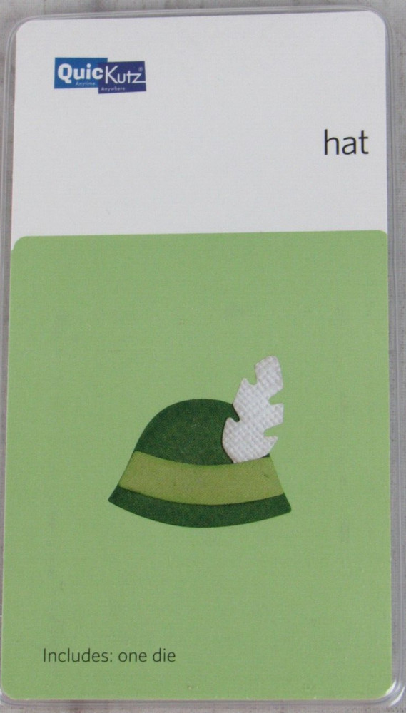 QuicKutz Hat 2x2, 1 Cutting Die Set RS-0404