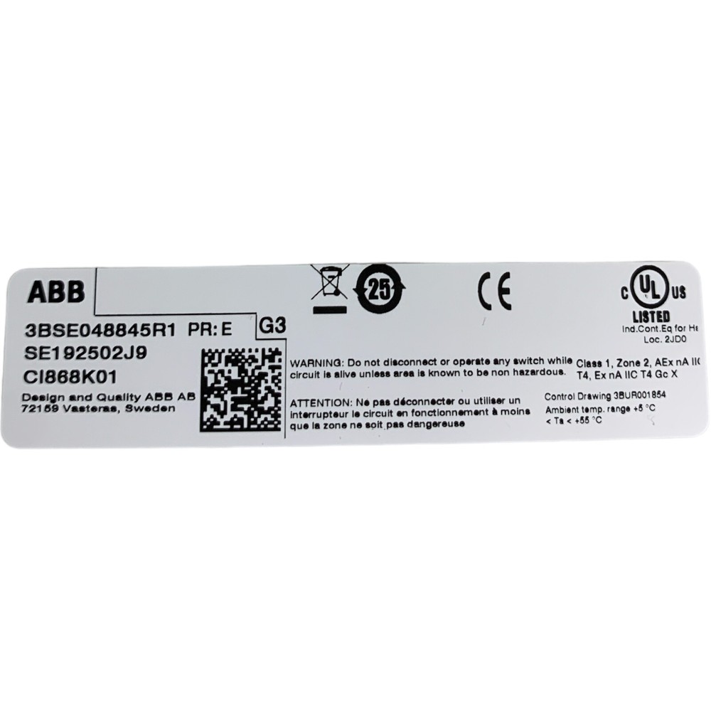 ABB CI868 Interface Module 3BSE048845R1