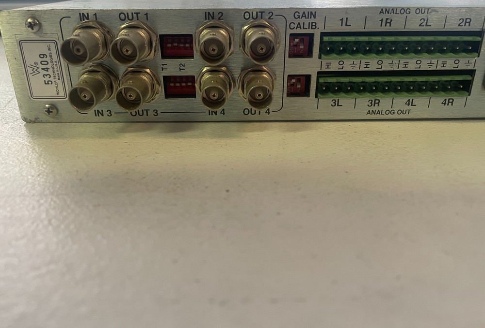 Wohler Technologies DAC-4 AES Digital Decoder