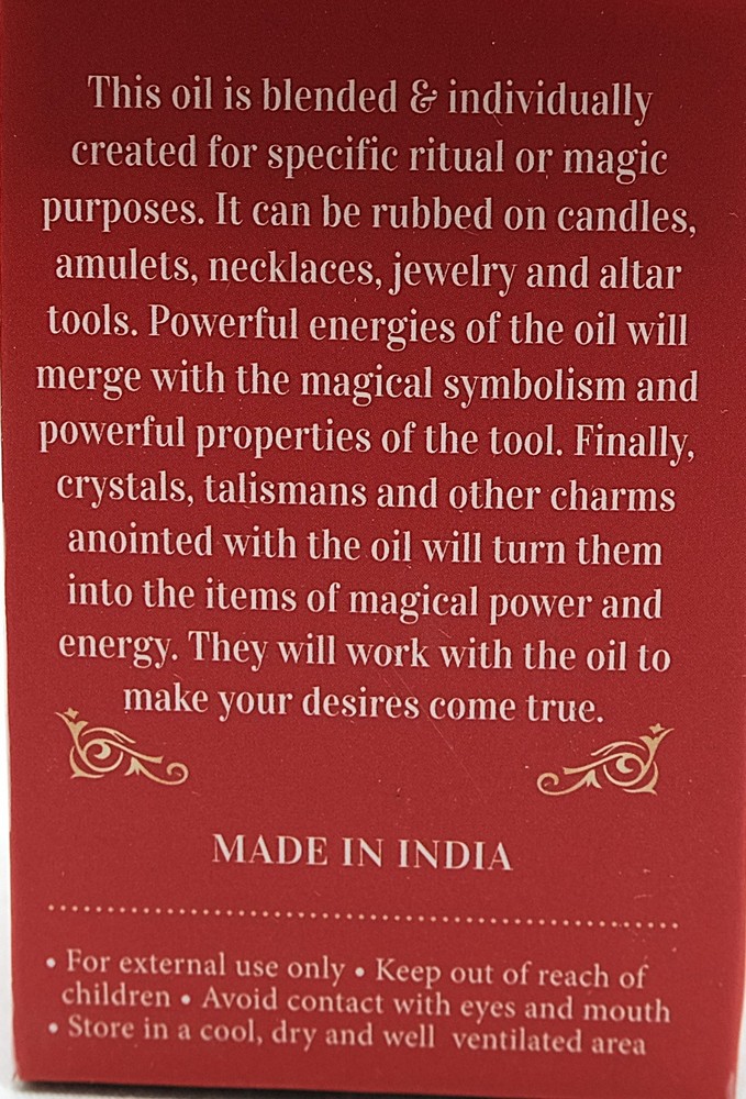 Protection Herbal Intention Oil