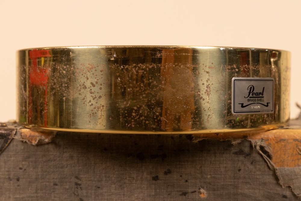 1990s Pearl Free Floating 14" Brass Shell
