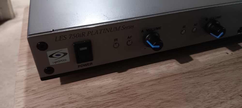 LightSPEED LES-750iR PLATINUM Series Classroom Amplifier - Untested