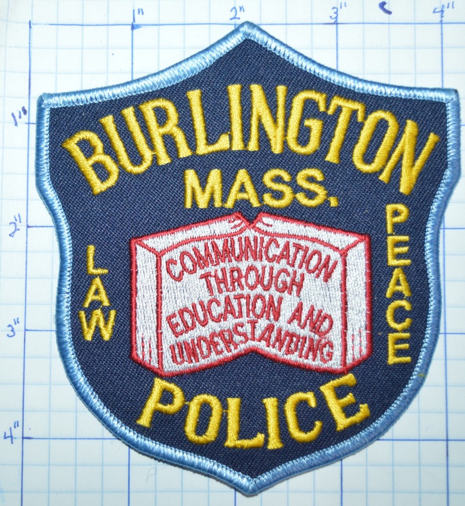 MASSACHUSETTS, BURLINGTON POLICE DEPT PATCH