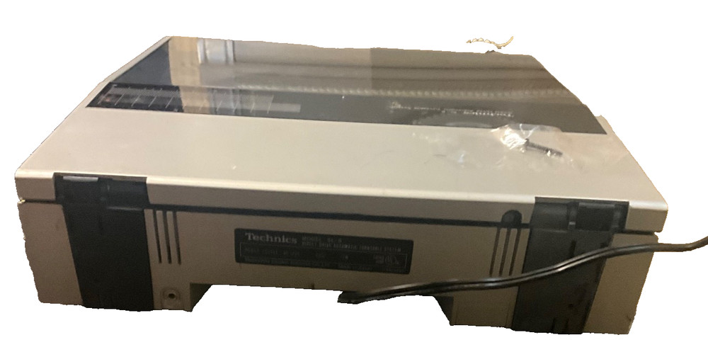 Technics SL-6 Turntable for parts (see video) read