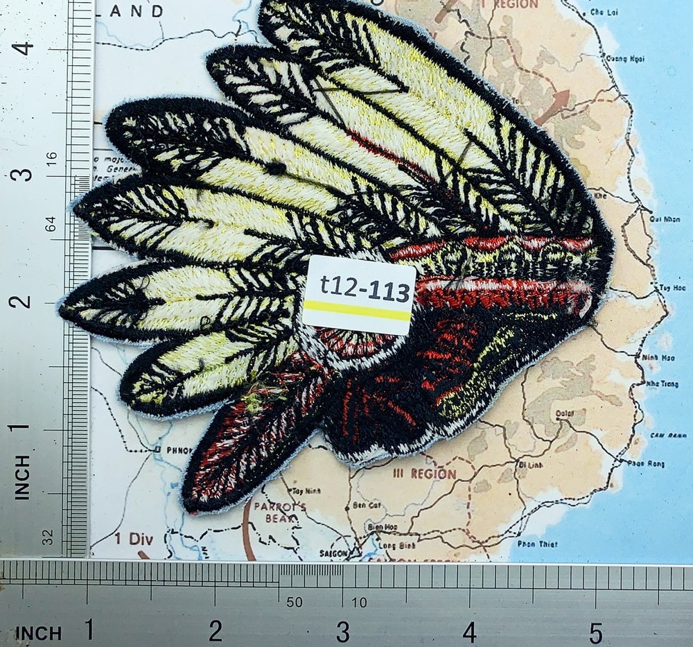 Patch , Fighter Squadron Indian Patch , t12-113