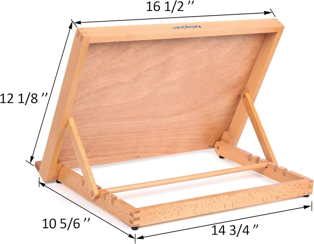 Lightweight Drafting Easel with Smooth Beech Surface – Perfect for Sketching