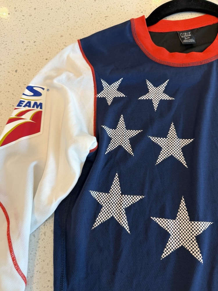 Helly Hansen Ski Team USA Base layer Size Medium Long Sleeve