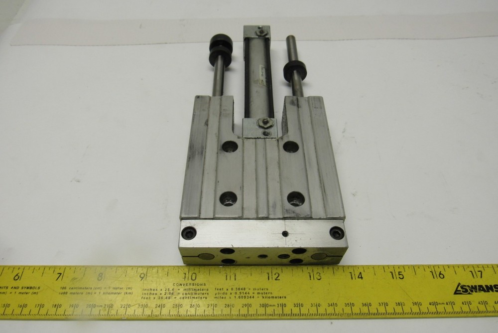 PHD SEB22x3-AE-PB Pneumatic Linear Slide & Cylinder Assembly