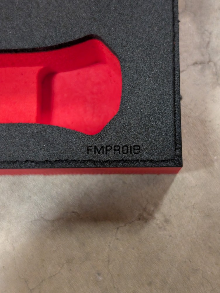 snap on prybar foam organizer