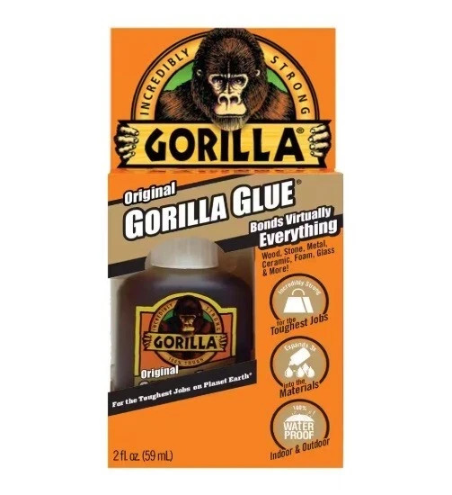 Gorilla 2 oz. Brown Original Glue